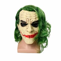 Máscara de Joker The Dark Knight Estilo Crema Halloween y Cosplay